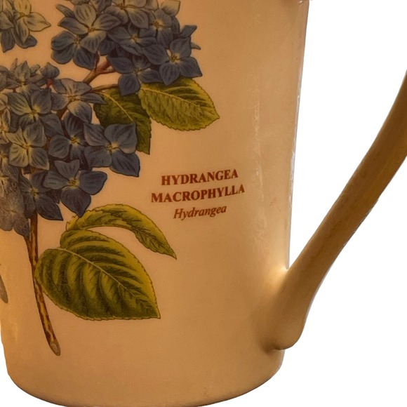 Portmeirion Botanic Garden Hydrangea Macrophylla Come  Interior Cup Bottom 4.25" - Picture 2 of 6